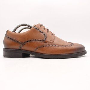 Cole Haan Bedford Wingtip Men's Size 9.5 M Brown Leather Dress Shoes